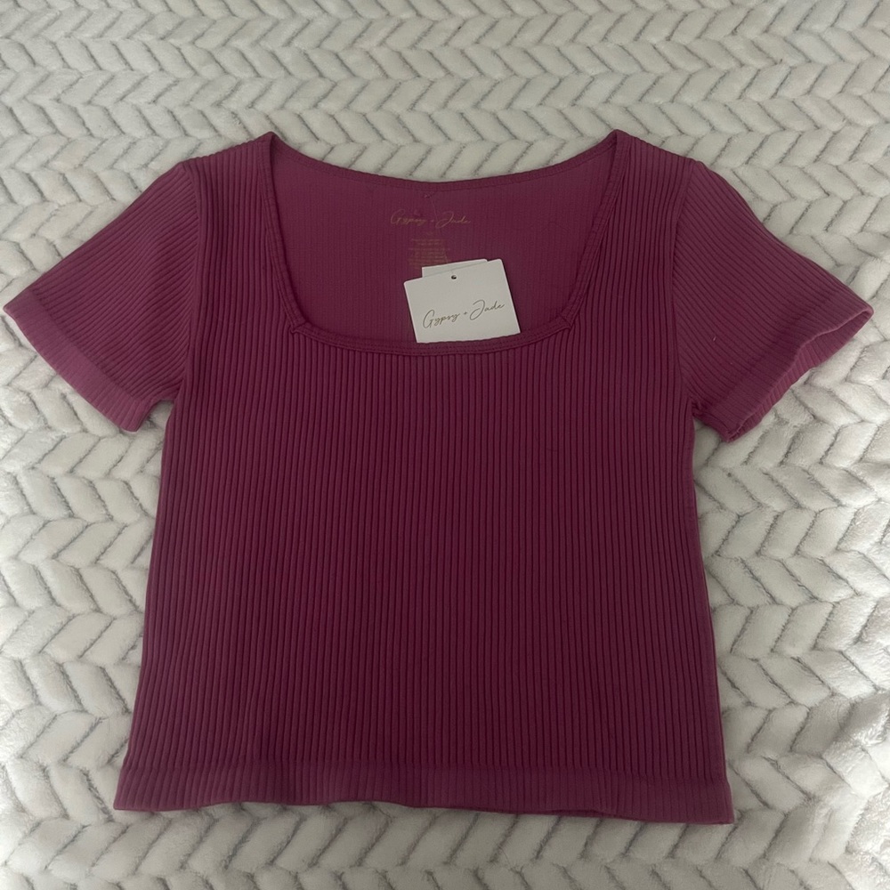 gypsy and jade ribbed t shirt